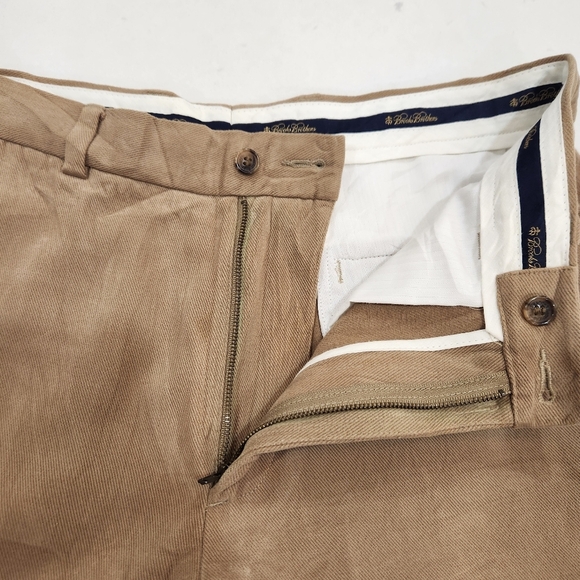 Vintage Brooks Brothers Hudson Corduroy Pants Mens 33x30 Tan Brown Strai… - Picture 5 of 13